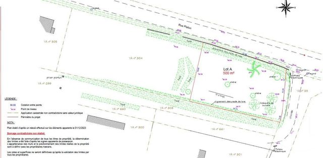 Terrain à vendre - 830 m2 - Bangor - 56 - BRETAGNE
